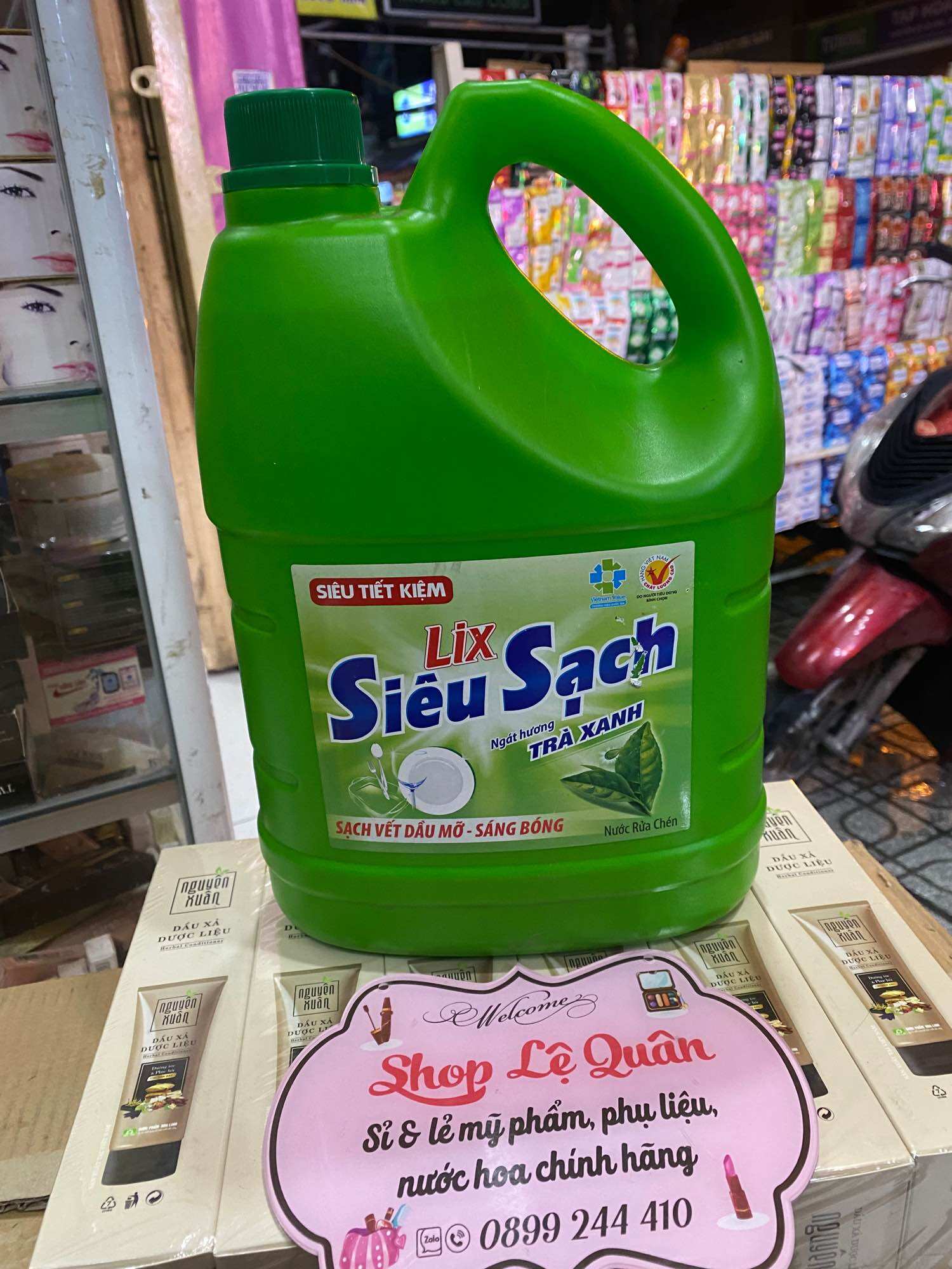 Nước rửa chén lix siêu sạch 3,6kg & 1,4kg