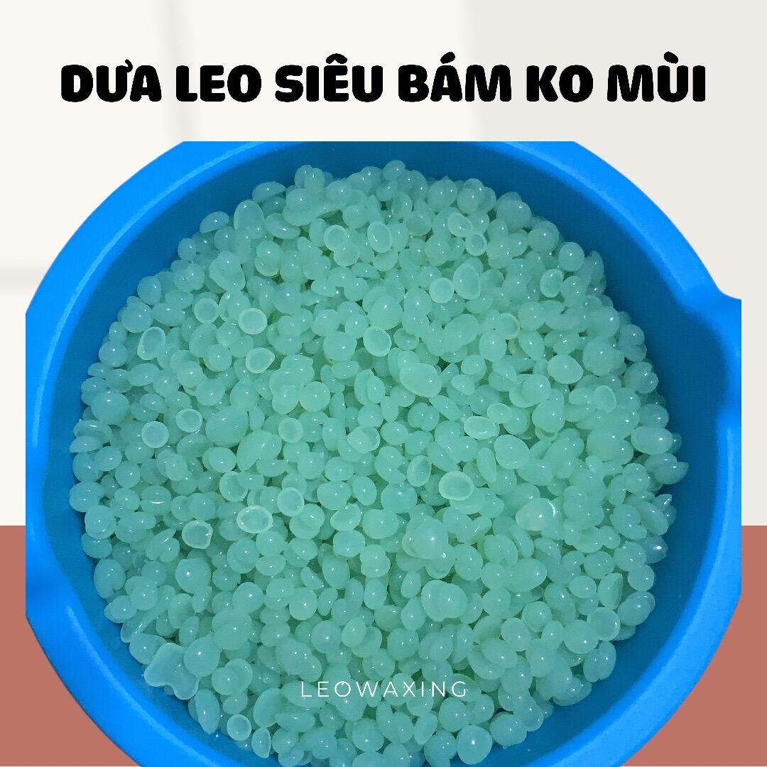 300g sáp tẩy lông triệt lông siêu bám dưa leo mau tan