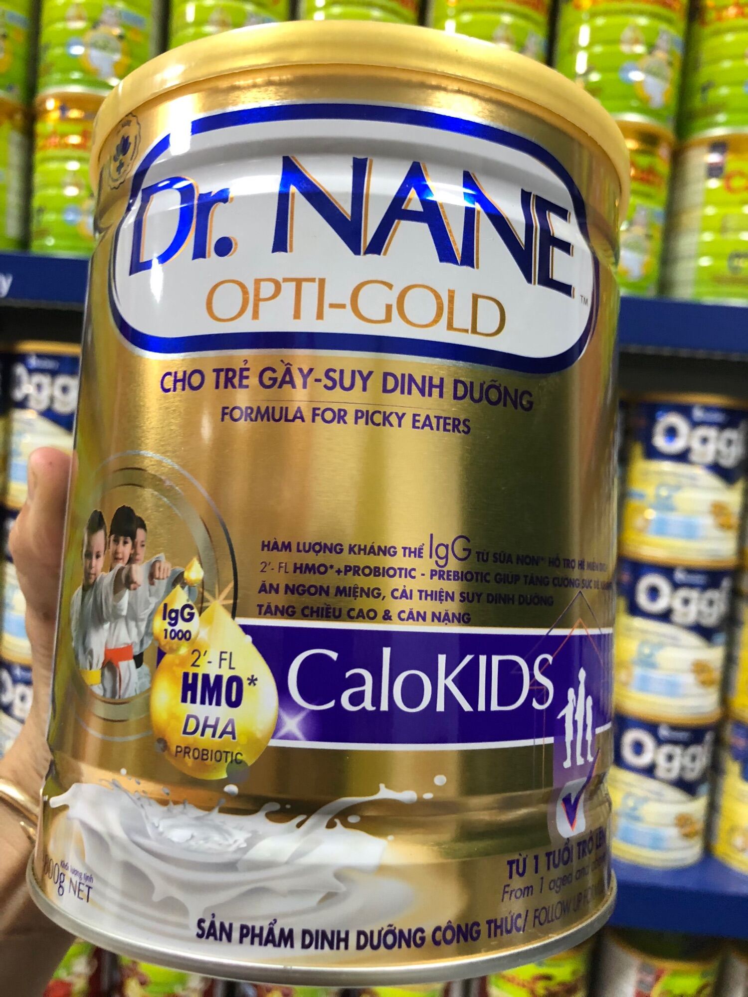 Sữa Dr. Nane CaloKIDS cho trẻ Gầy - Suy Dinh Dưỡng 800g  Hsd 9 2024