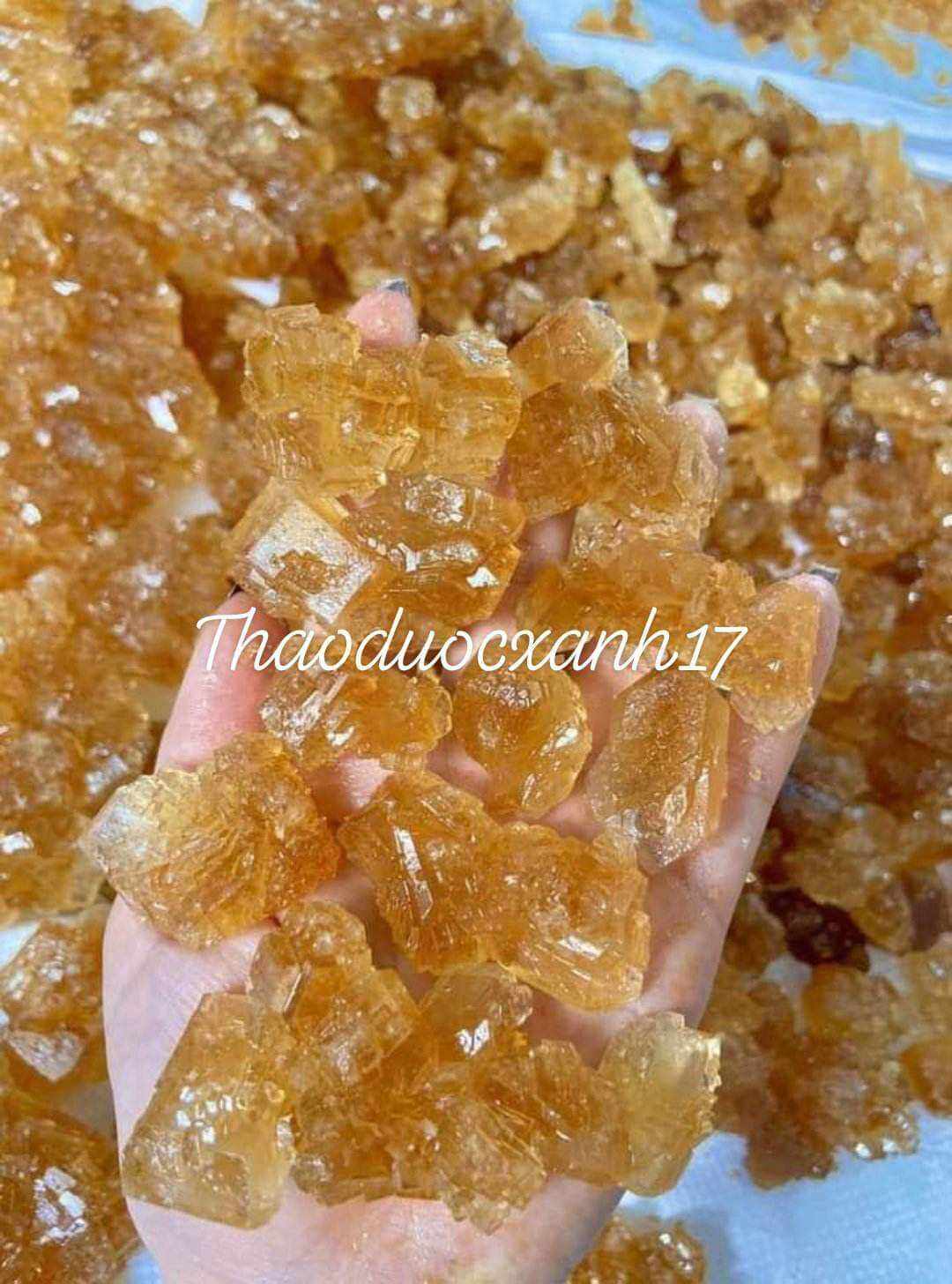 100gr đường phèn vàng  quảng ngãi nguyên chất