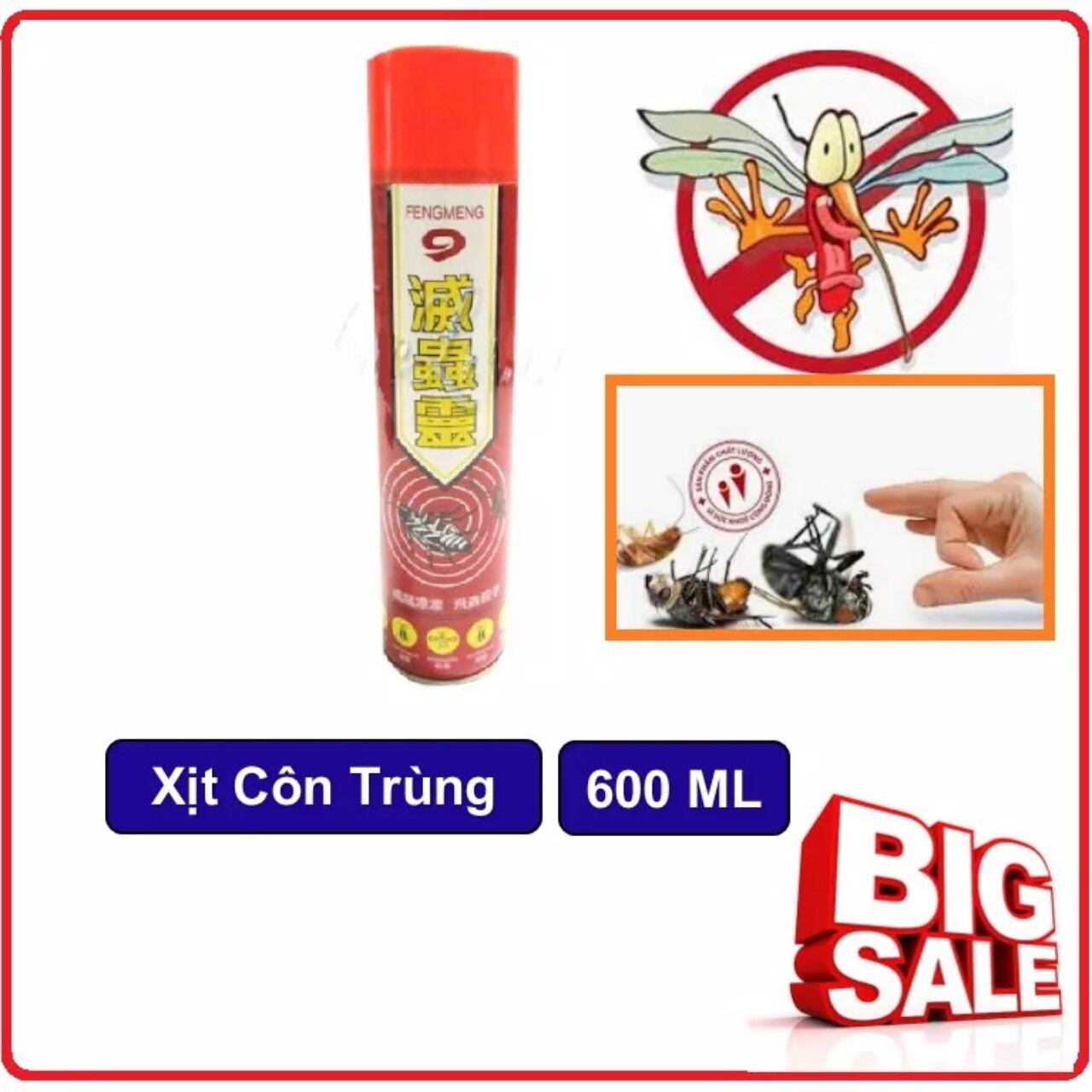 Bình xịt muỗi số 9 600ml