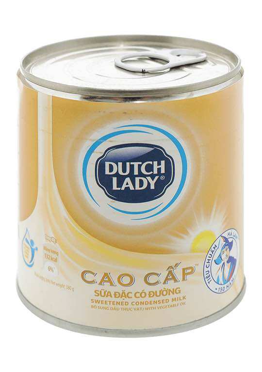 Sữa đặc có đường Dutch Lady Nguyên kem lon 380g