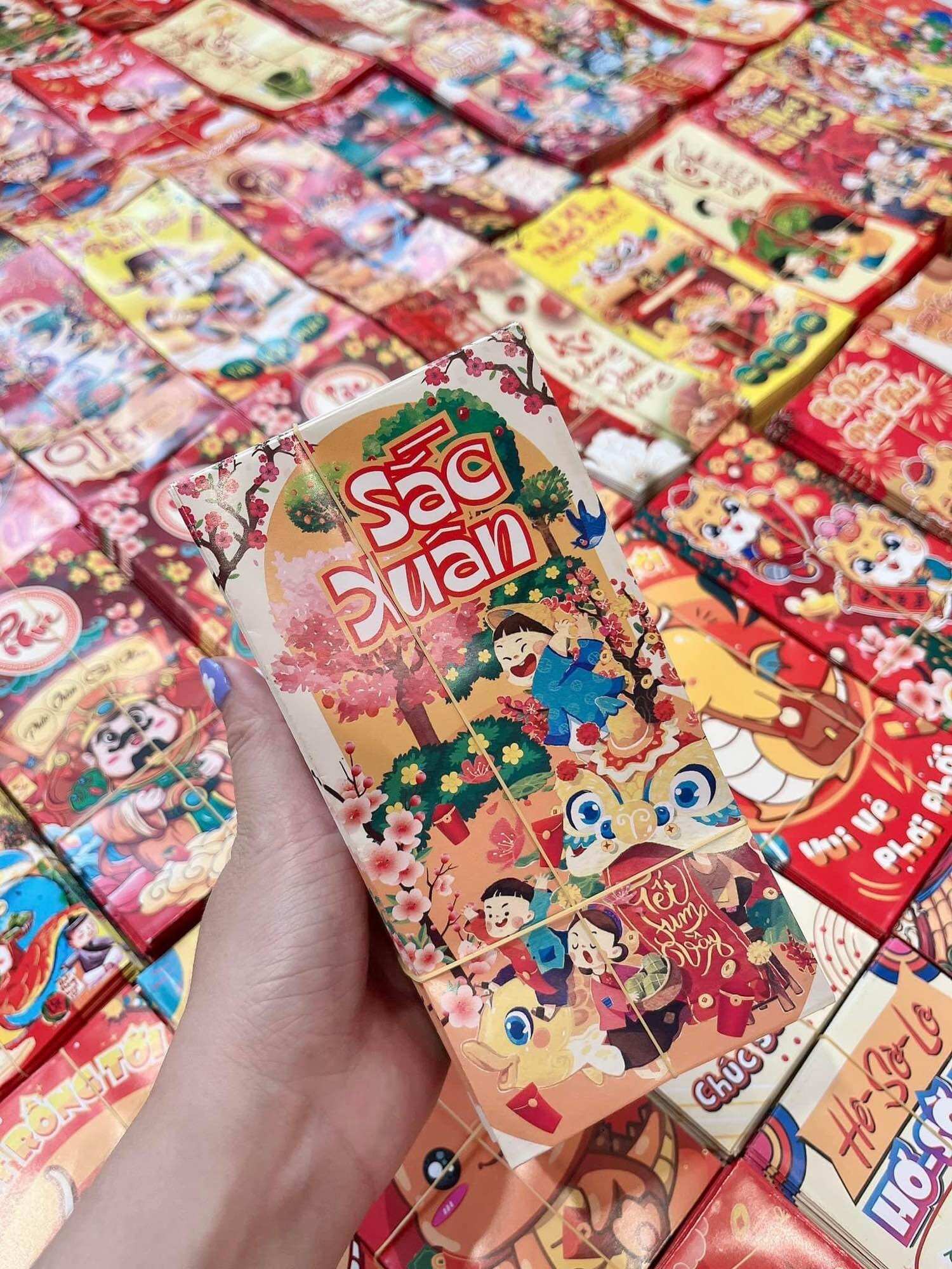 Bao lì xì tết 2024 tệp 3 chiếc