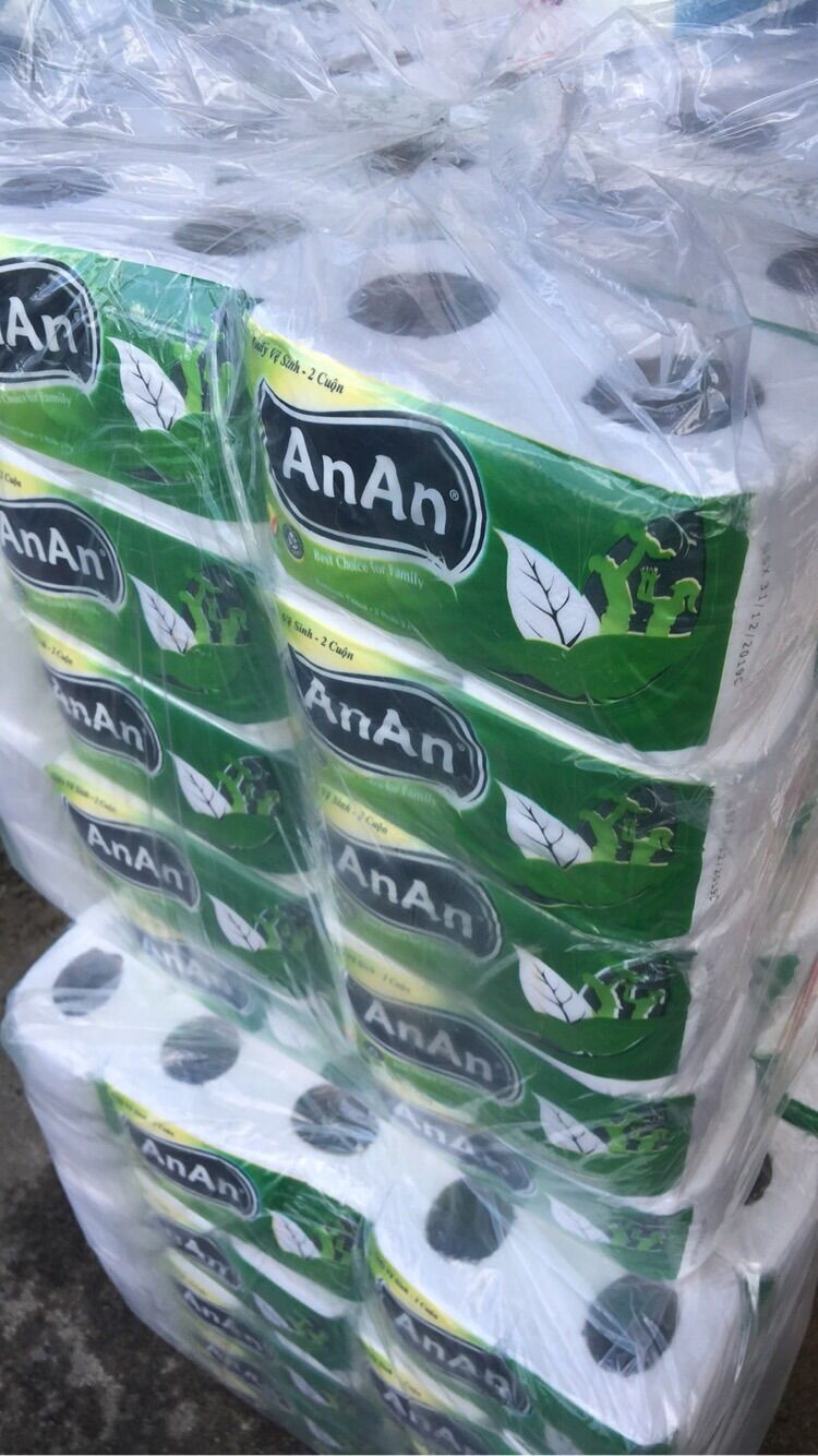 [HCM]Giấy vệ sinh An An 2 lớp (10 cuộn)
