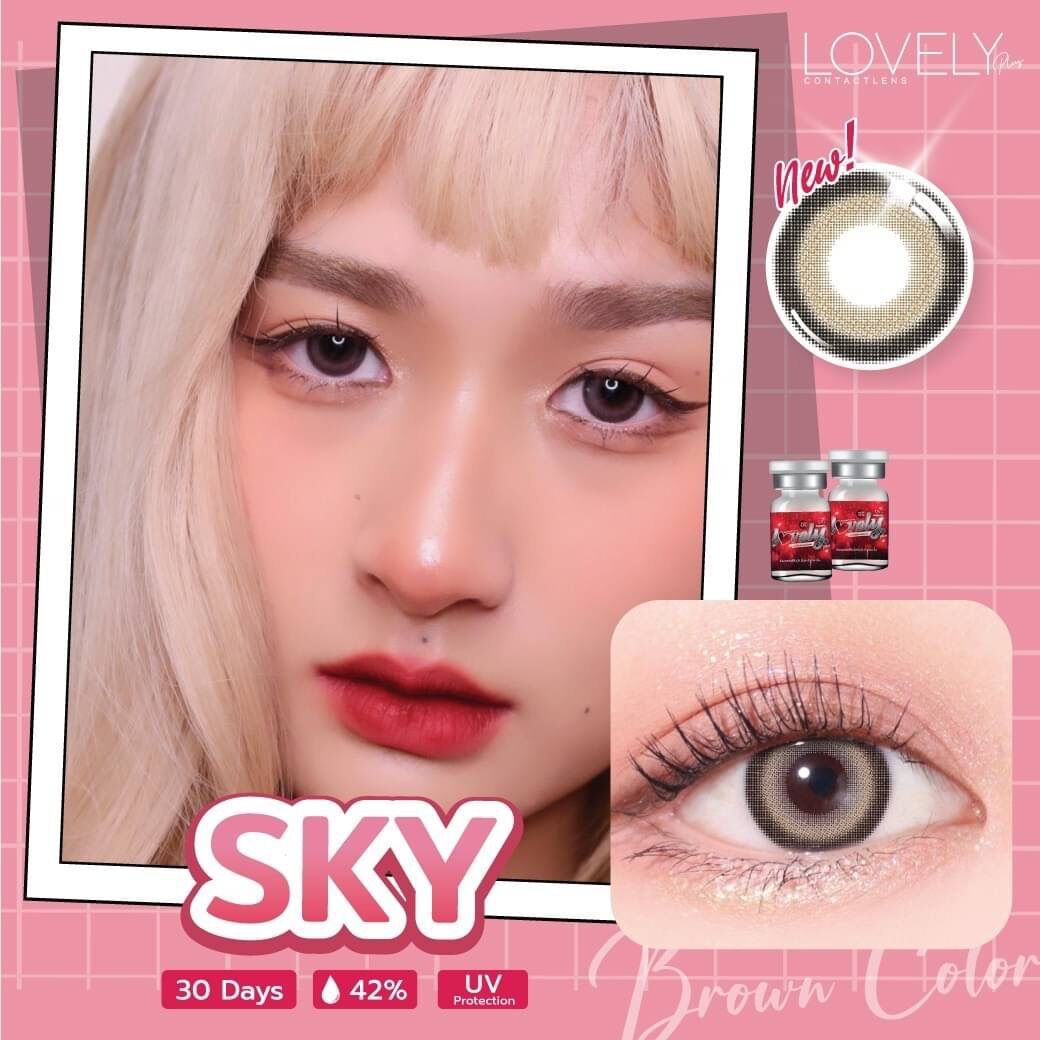 Lens xám tự nhiên - dùng 1 năm