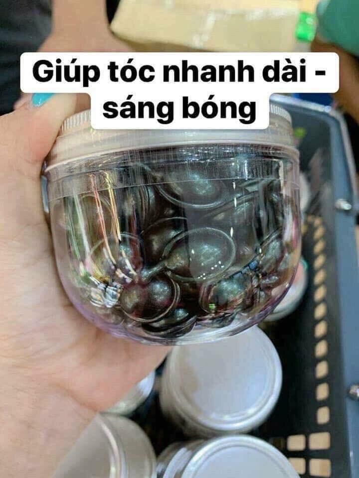 Viên serum dưỡng tóc Thái Lan hũ 100 viên