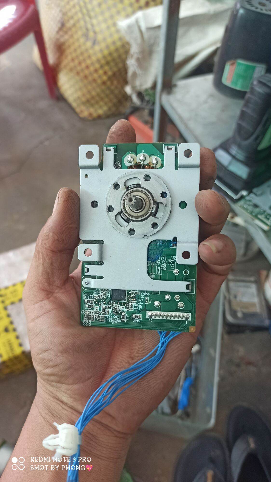 motor không chổi than nidec