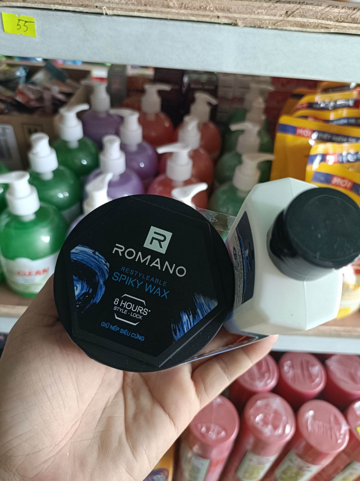 Wax - Sáp Tạo Kiểu Tóc Romano 68g