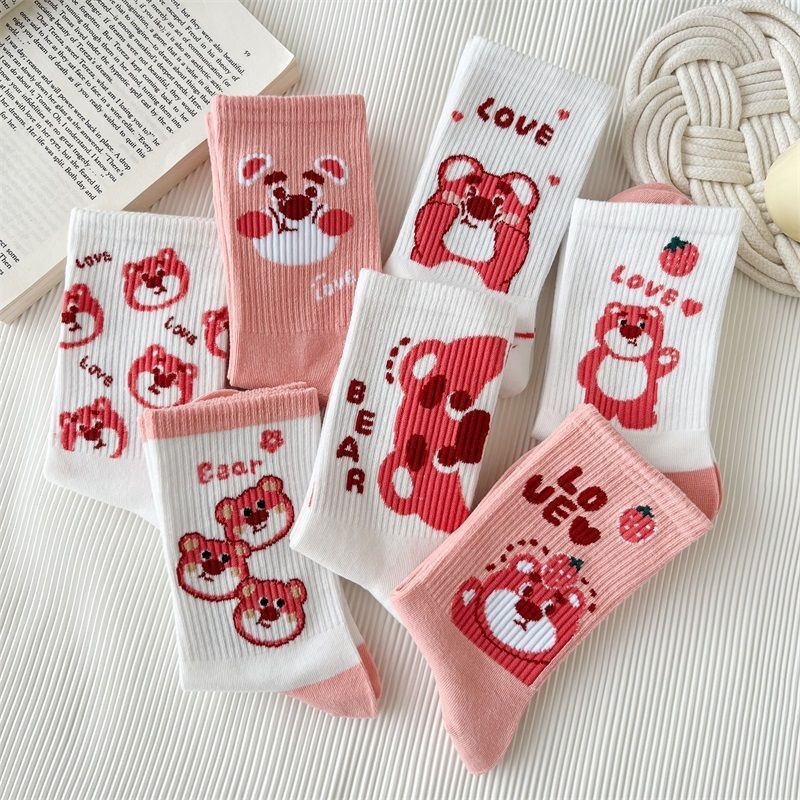 TẤT VỚ GẤU DÂU LOTSO