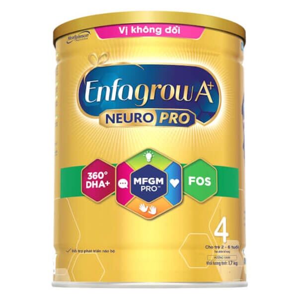 Sữa bột Enfagrow A+ 4 lon 1.7kg