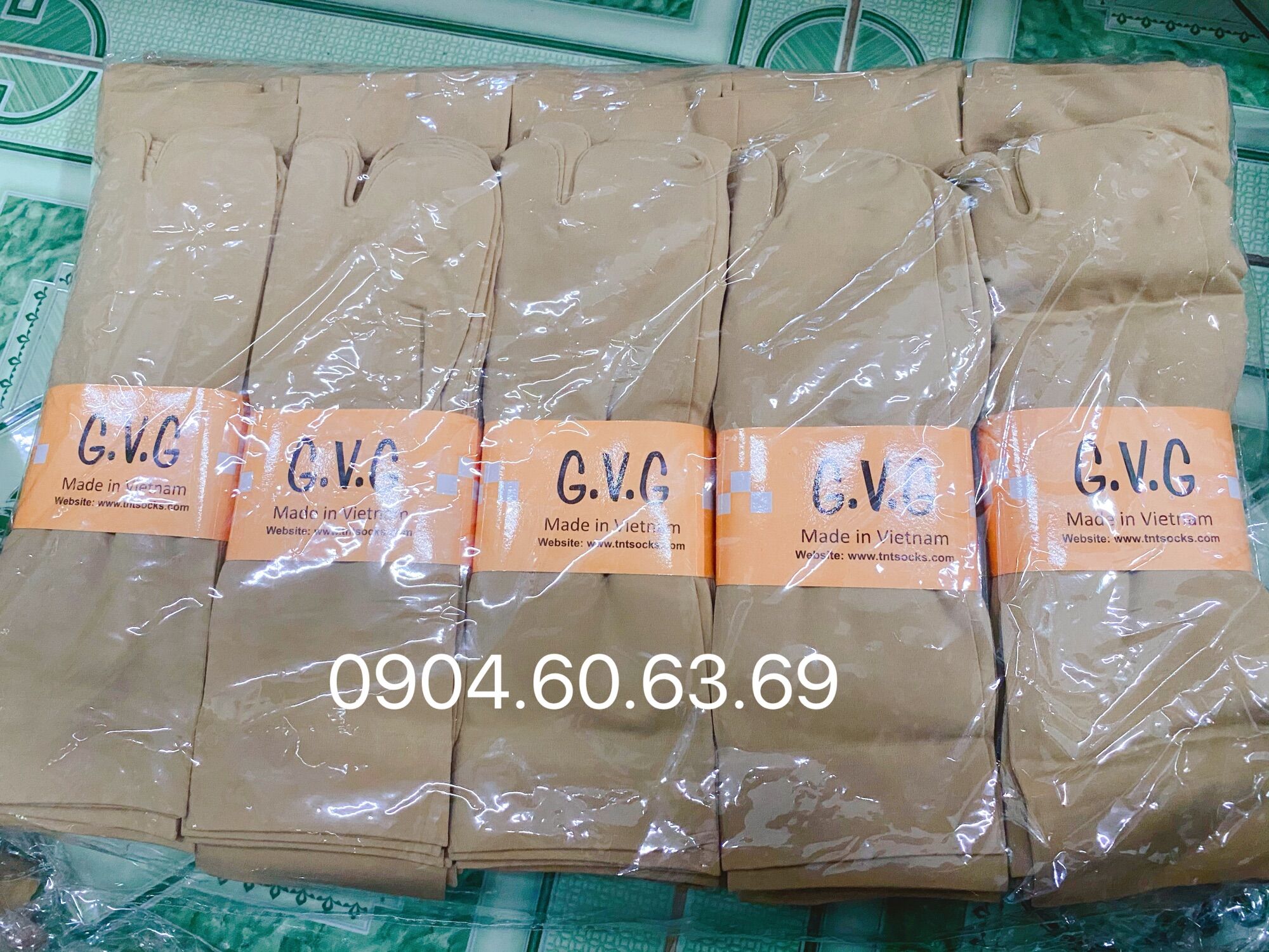 Sỉ 10 Đôi Vớ Da Trơn Ngắn Xỏ Ngón ( 22cm )