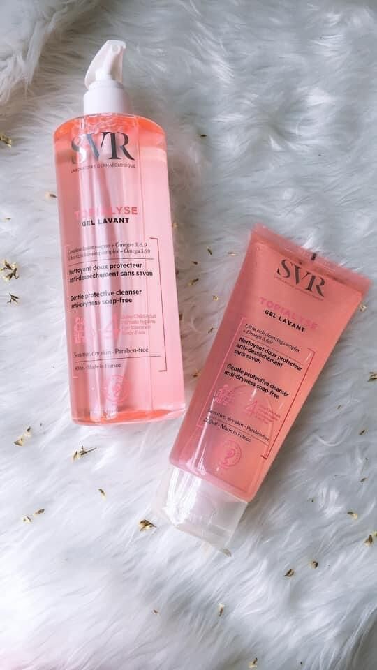 Sữa rửa mặt SVR tuýp 200ml dạng gel Pháp