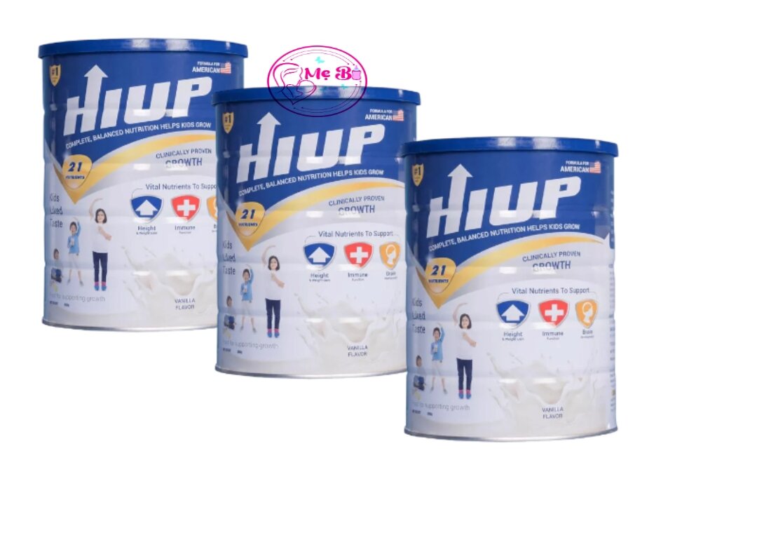 Sữa hiup combo 3 hộp sữa hiup sữa tăng chiều cao