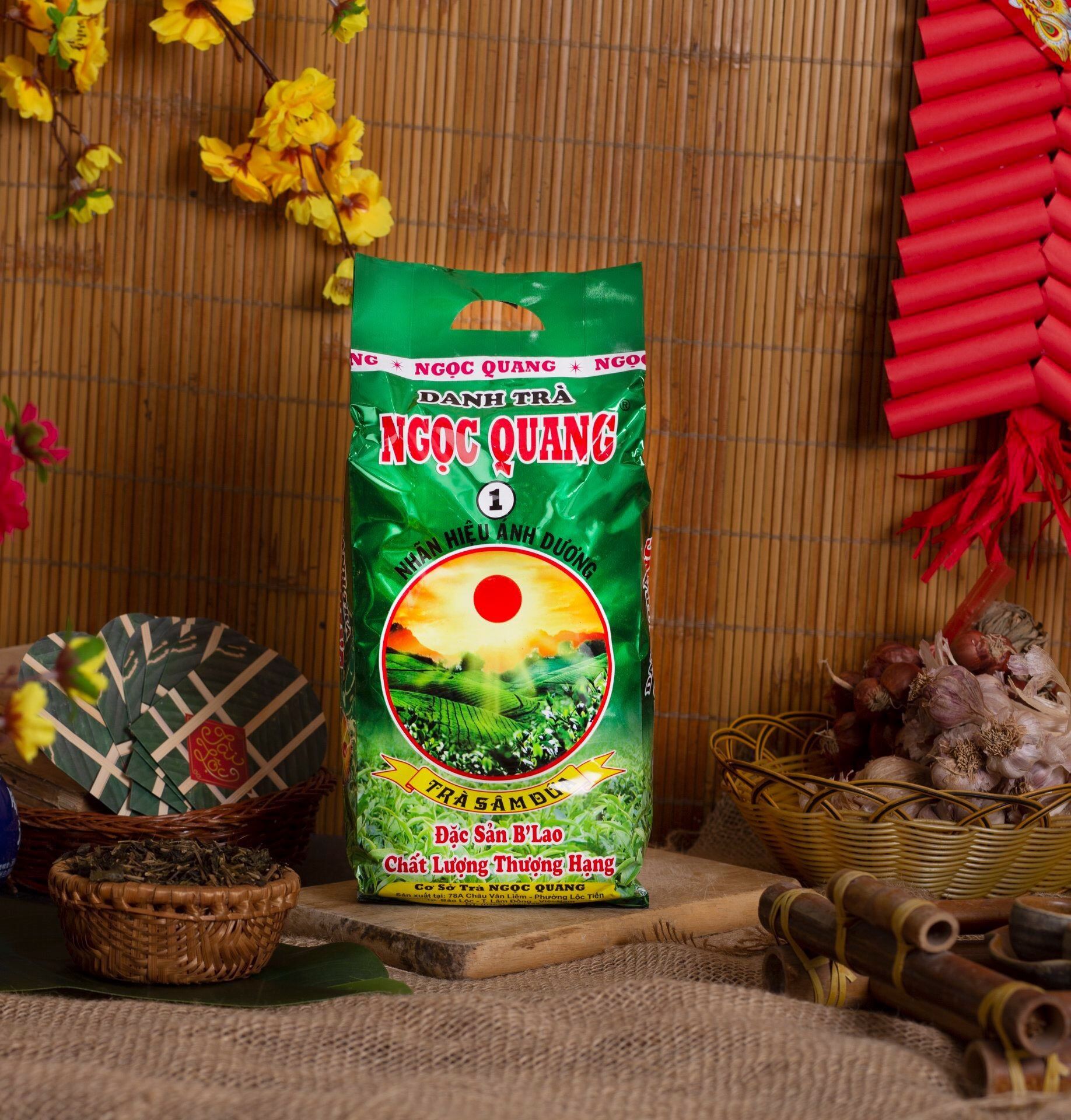 Trà Sâm Dứa Ngọc Quang gói 350G