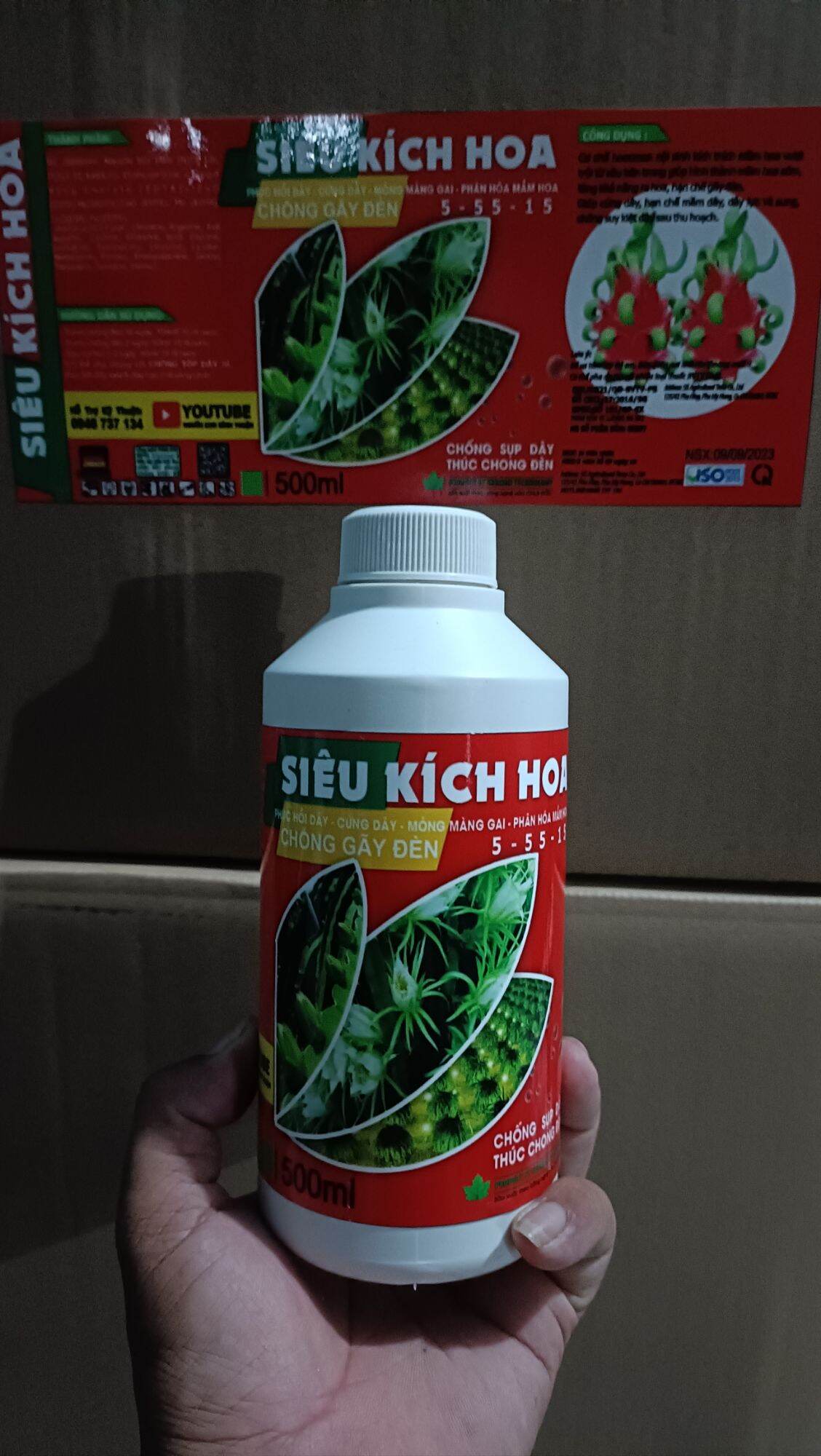Siêu kích hoa, sản phẩm chuyên dùng cho cây thanh long