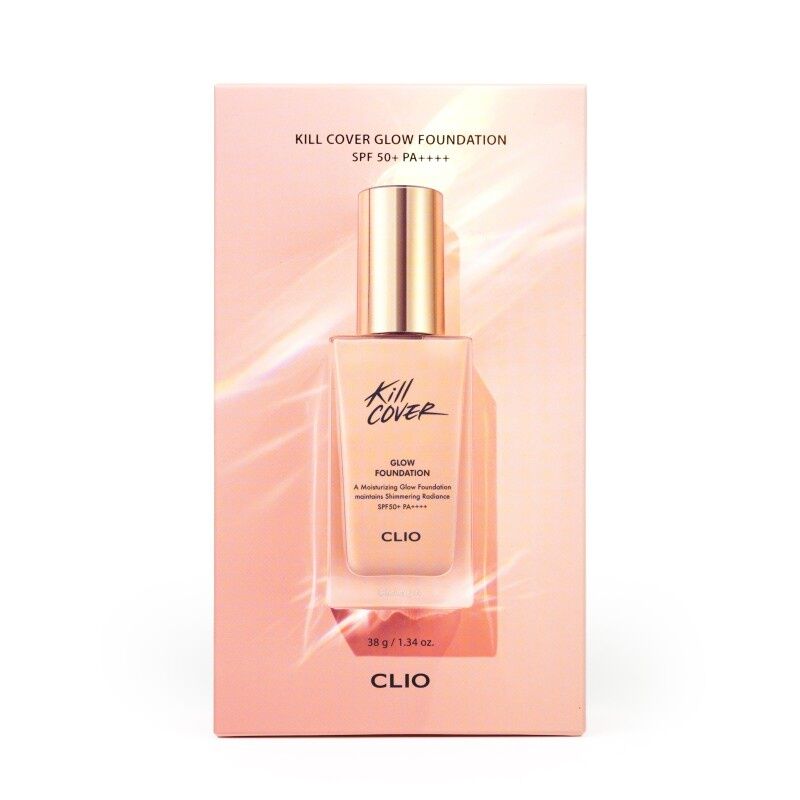 Kem nền Clio Kill Cover Founwear Foundation, Clio Kill Cover High Glow Foundation