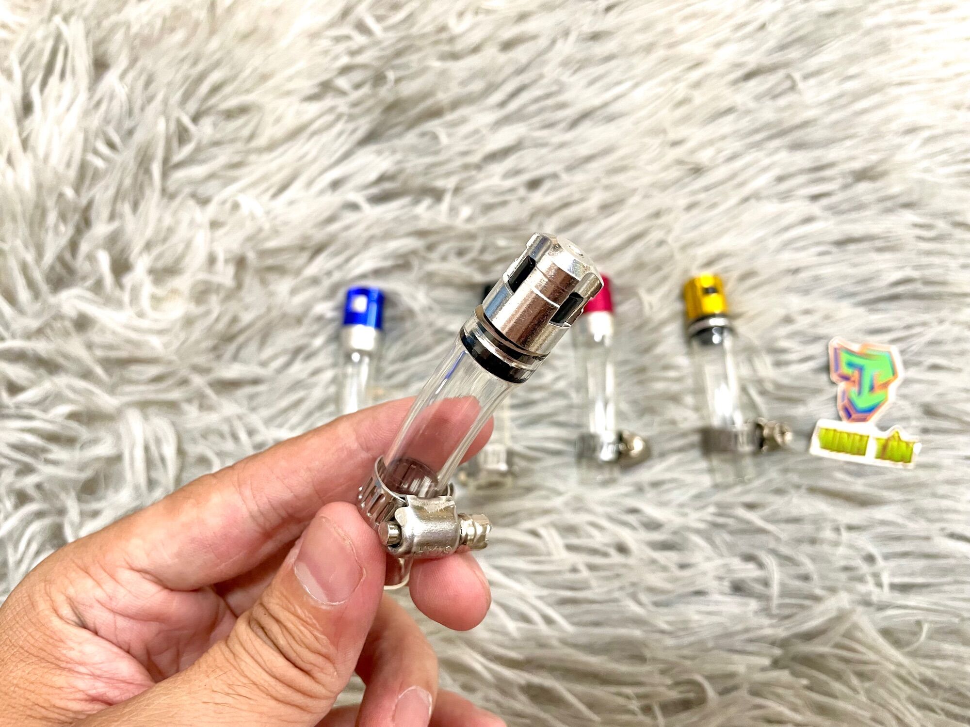 Ống xả cặn inox pô e. Cho Vario, Click. AB, Sh (giá 1 ống)