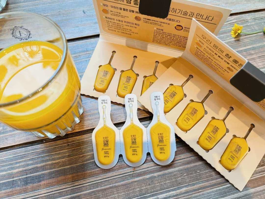 Tinh Chất Nghệ Nano 365 Premium Phiên Bản Mới