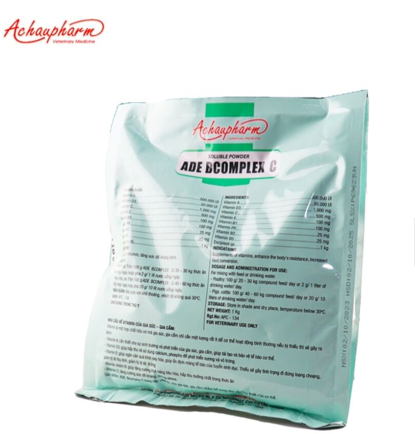 ADE-BCOMPLEX C Bổ Sung Dinh Dưỡng Cho Vật Nuôi