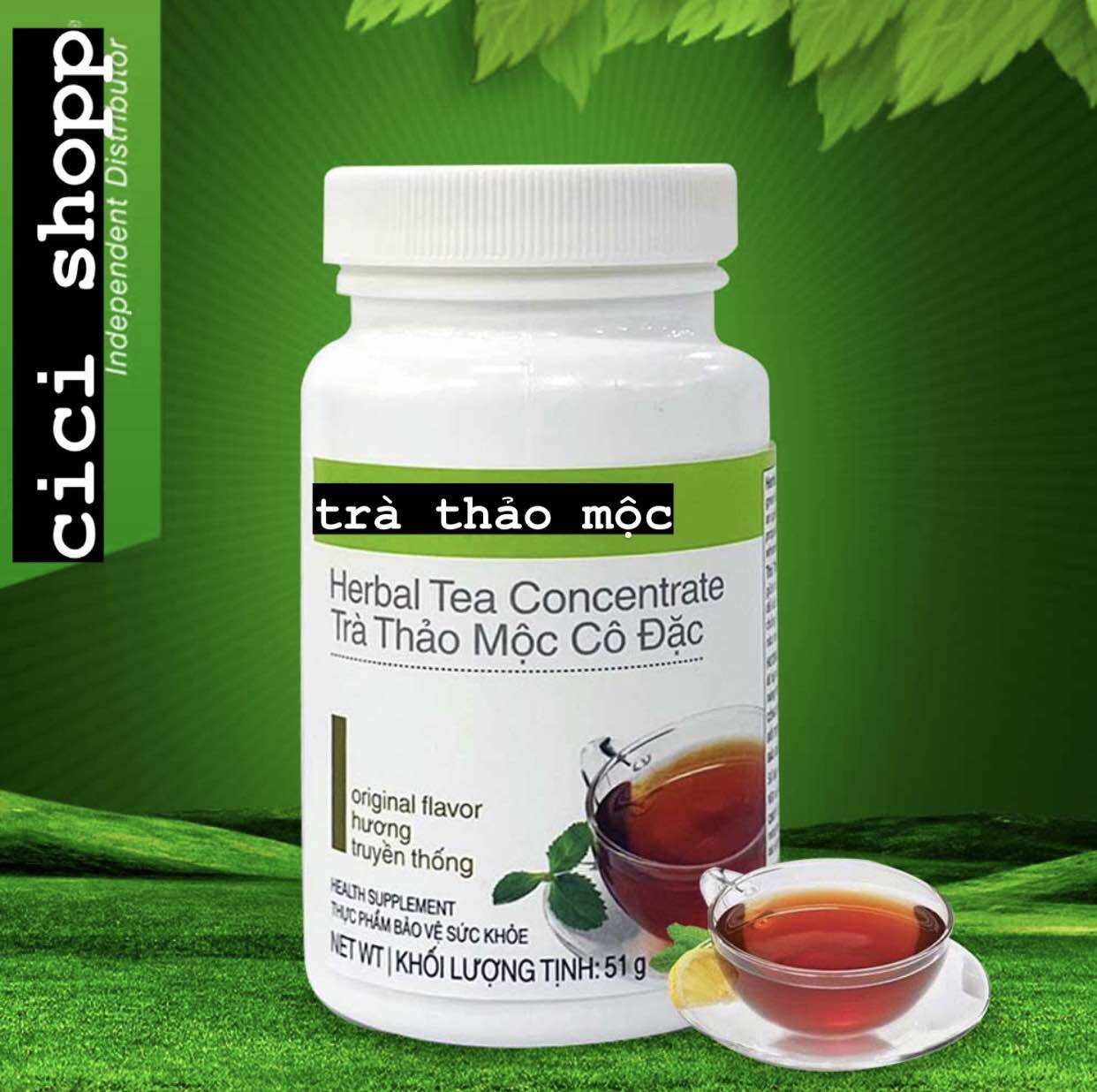 Trà Thảo Mộc Cô Đặc giảm cân hiệu quả