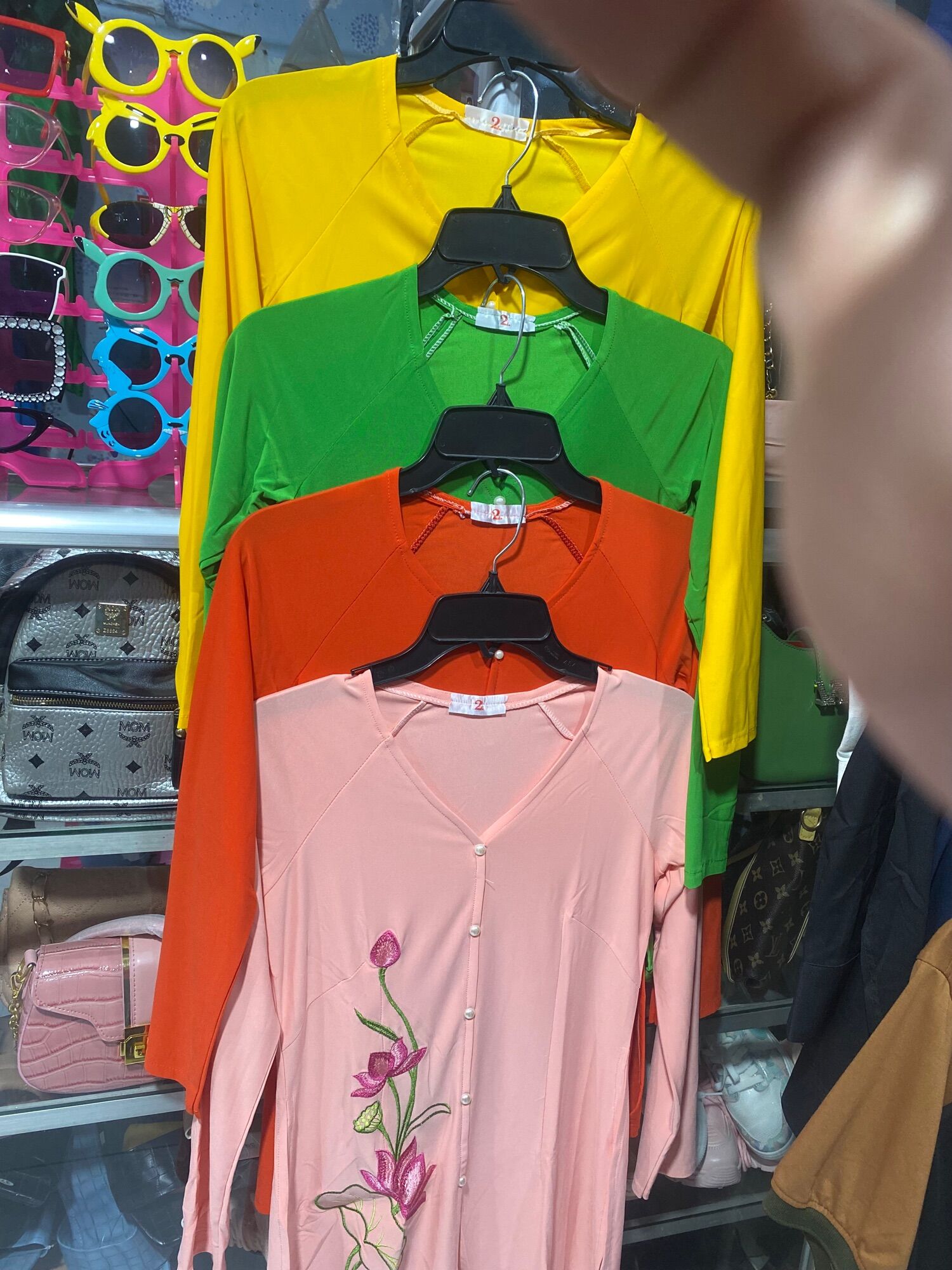 Áo bà ba thun lạnh co giãn