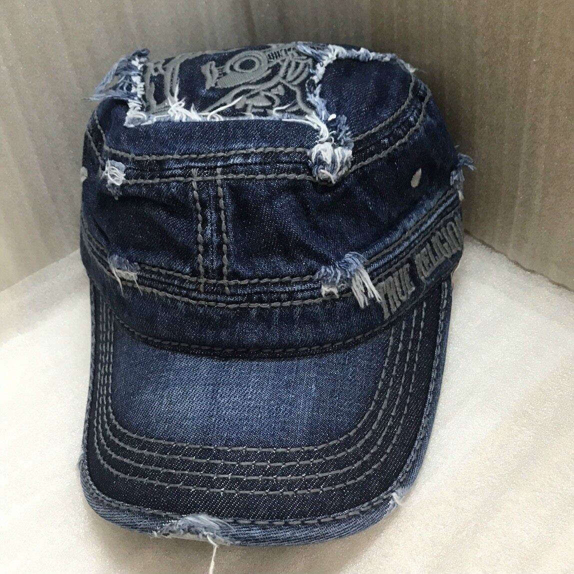 nón ông địa đầu bằng vải Denim