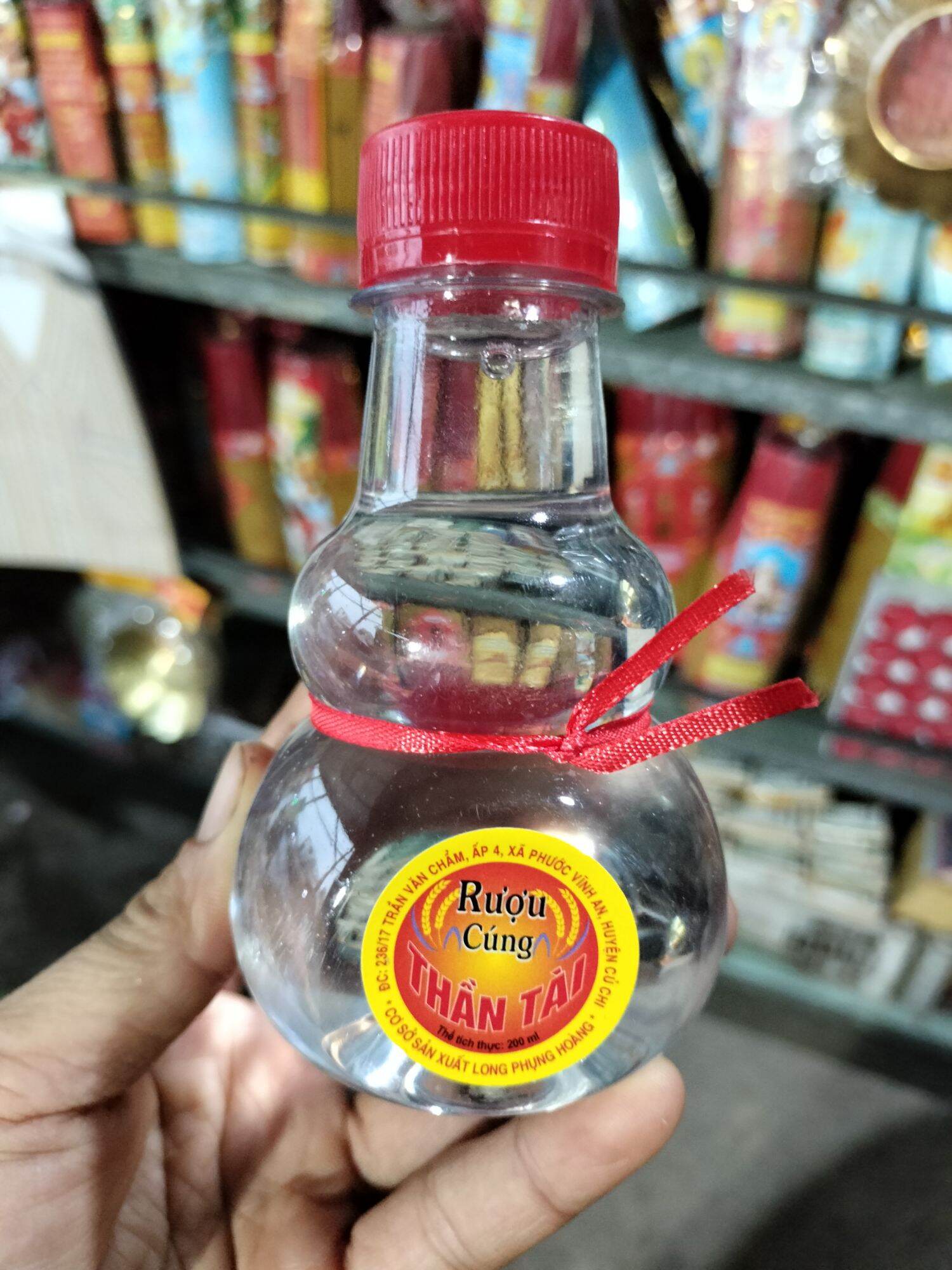 Chai rượu cúng 200 ml