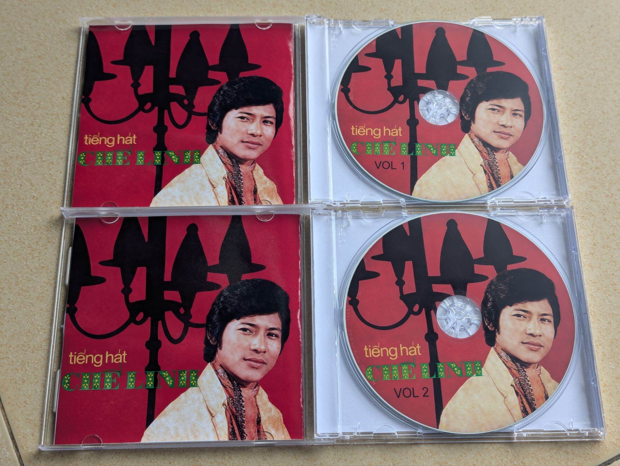 Album Chế Linh 1 trước 75 2CD  (phôi đĩa nhật)