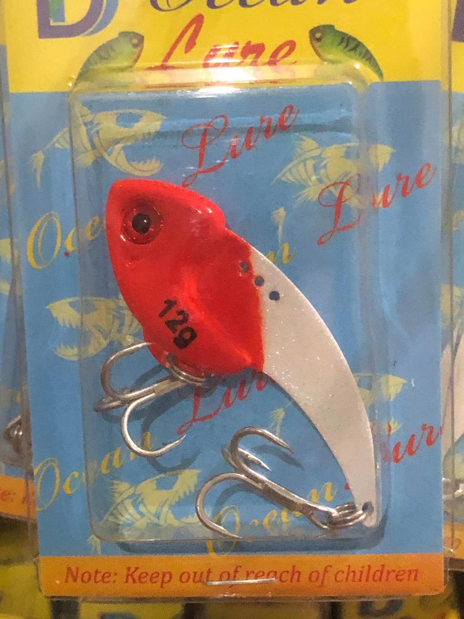 Cá sắt fishsen trắng đỏ 8g/10g/12g/14g