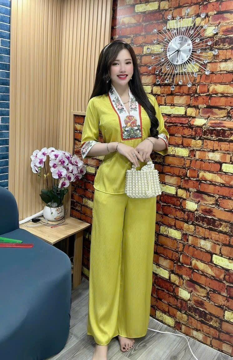 [ Hàng thiết kế] Đồ lam thiết kế lụa xước size 40kg >> 60kg