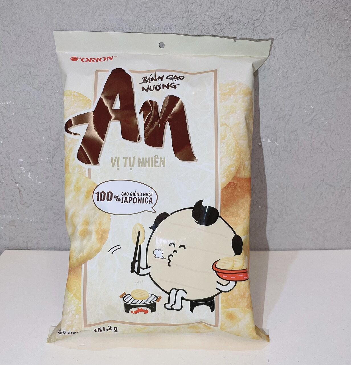 BÁNH GẠO NƯỚNG AN ORION (Vị tự nhiên, khoai tây phô mai, tảo biển, vừng)