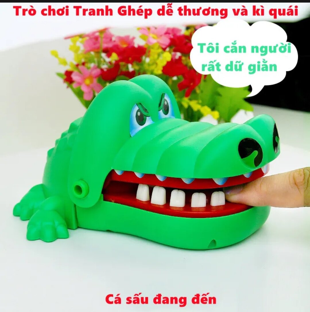 Đồ Chơi Cá Sấu Cắn Tay