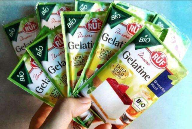 Bột Gelatin Hữu Cơ Làm Kẹo Dẻo(Mẫu Mới)