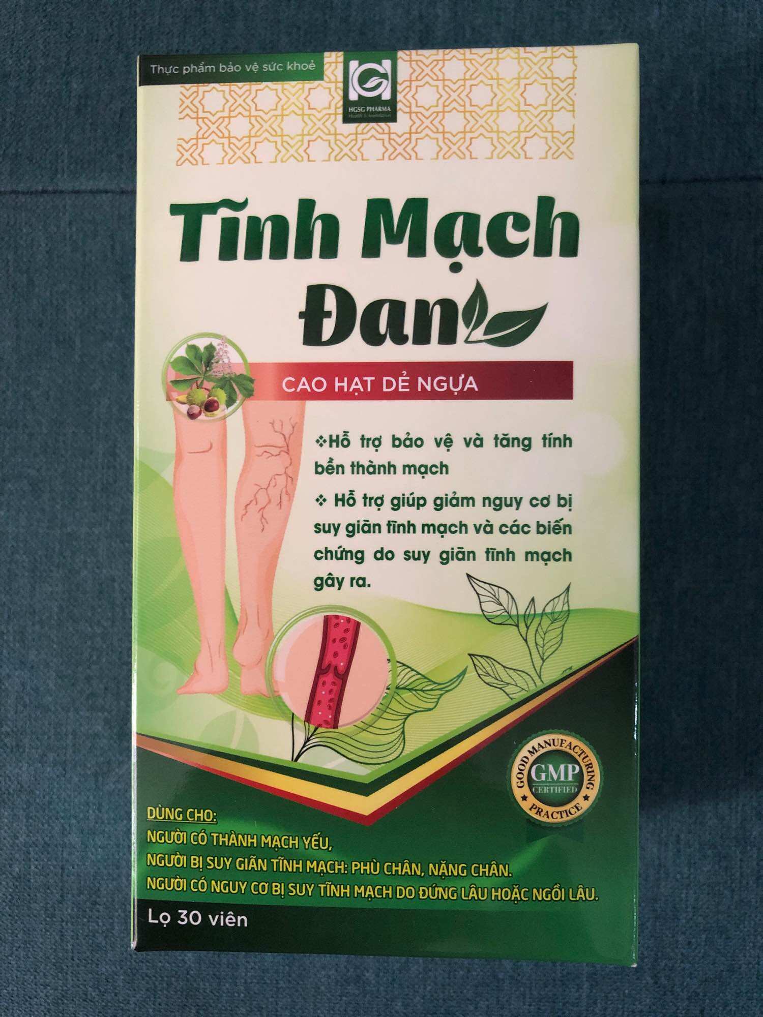 Viên Giảm Tĩnh Mạch Đan