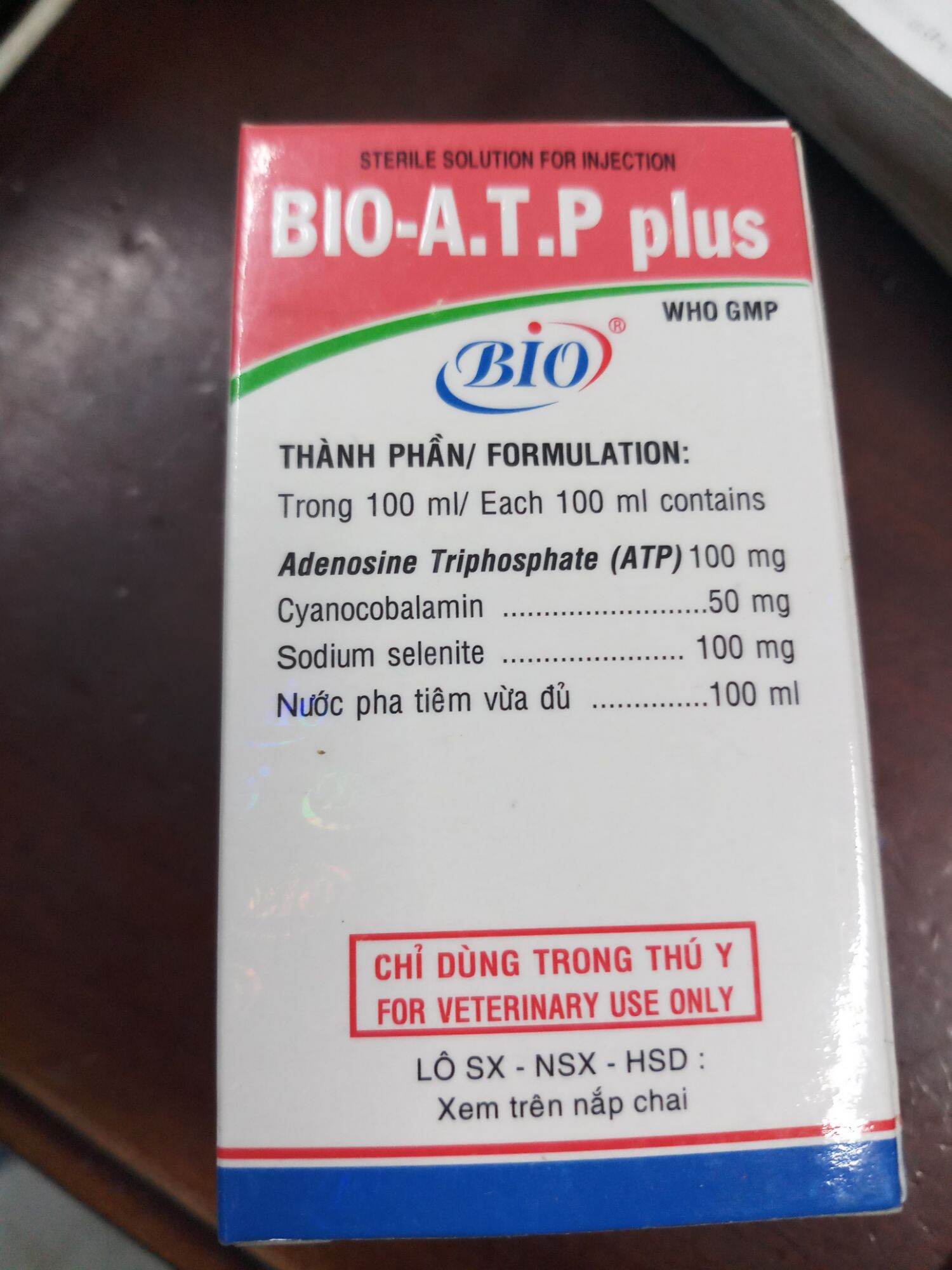 Bio ATP plus 50ml tăng lực vật nuôi