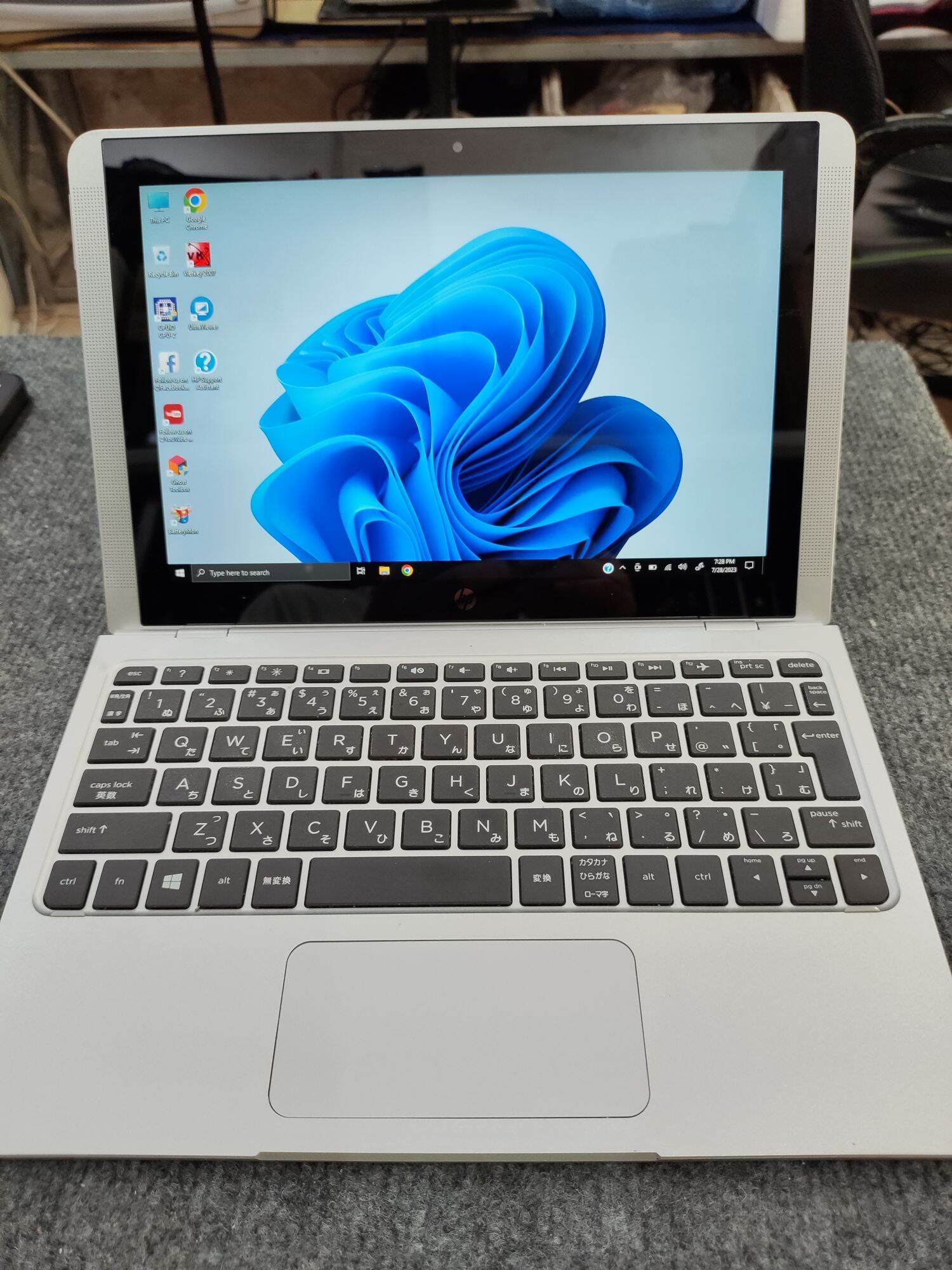 laptop mini 2 in1 hp x2 210 g2