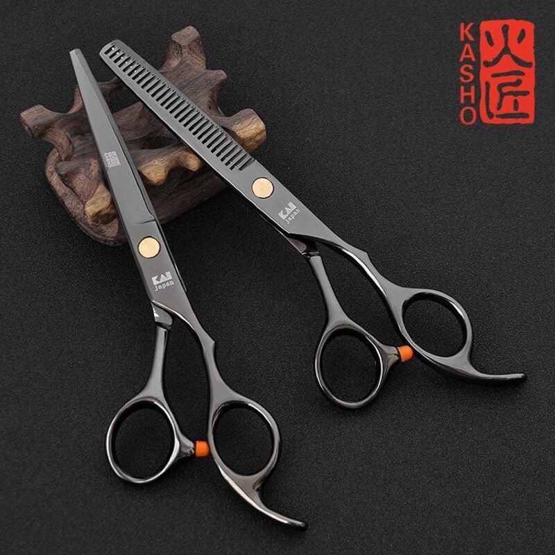 Bộ kéo cắt tóc và tỉa tóc chuyên nghiệp KASHO - Trì