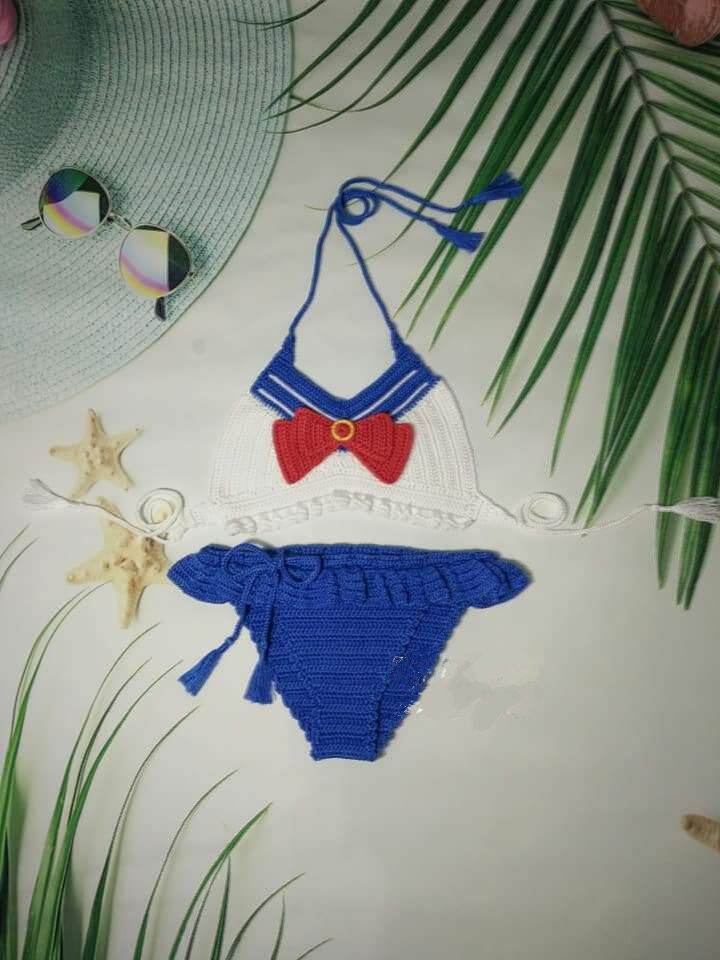 Bikini, đồ bơi thủy thủ cho bé