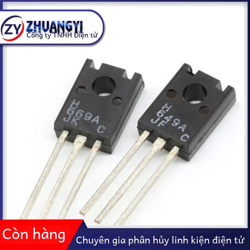 10 Chiếc H669A H649A TO-126 Khuếch Đại Âm Thanh Ống Cặp 669A 649A Bộ Điều Chỉnh Điện Áp Mạch Tích Hợ