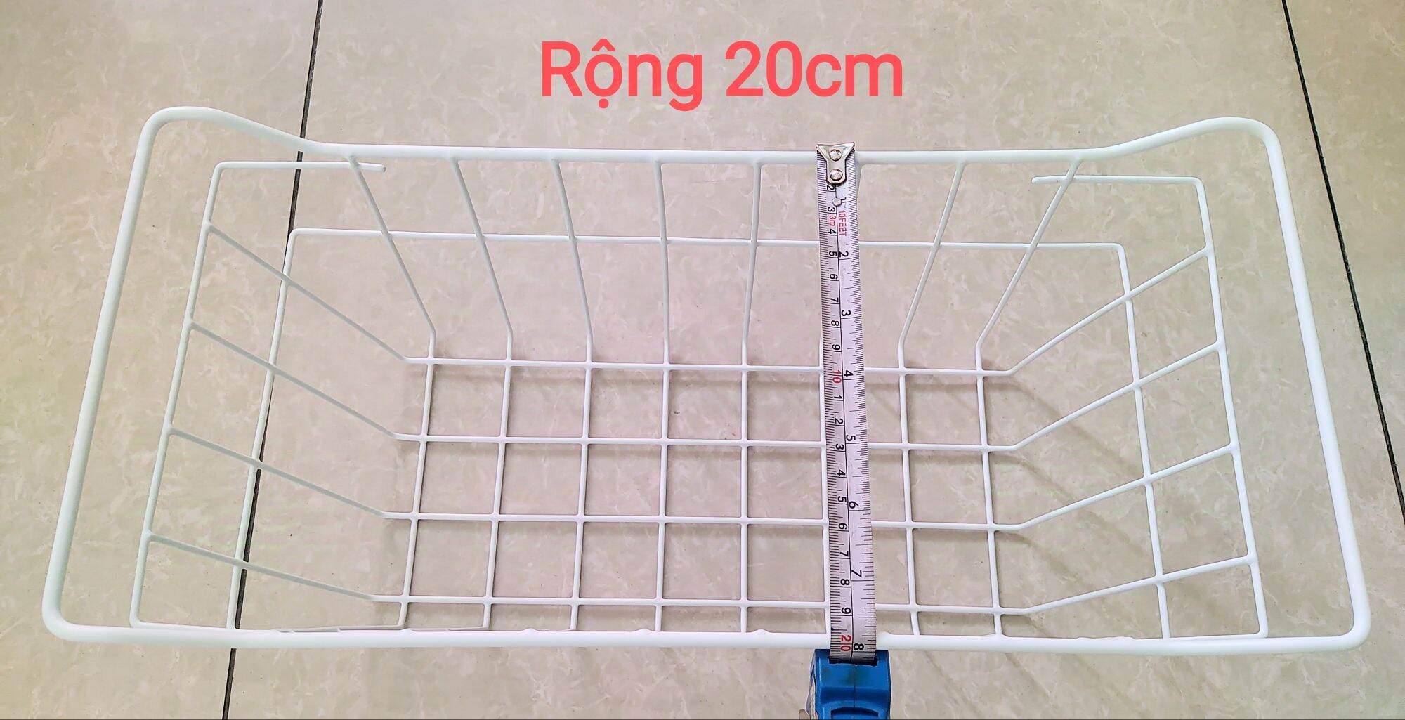Rổ tủ đông D44*R20*C21cm, miệng rổ 41.5cm (2 rổ)