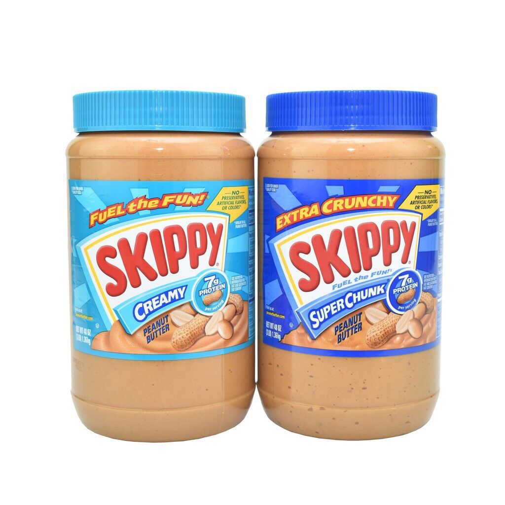 [HCM]1 hũ BƠ ĐẬU PHỘNG SKIPPY PEANUT BUTTER MỸ 136KG x 1 hộp
