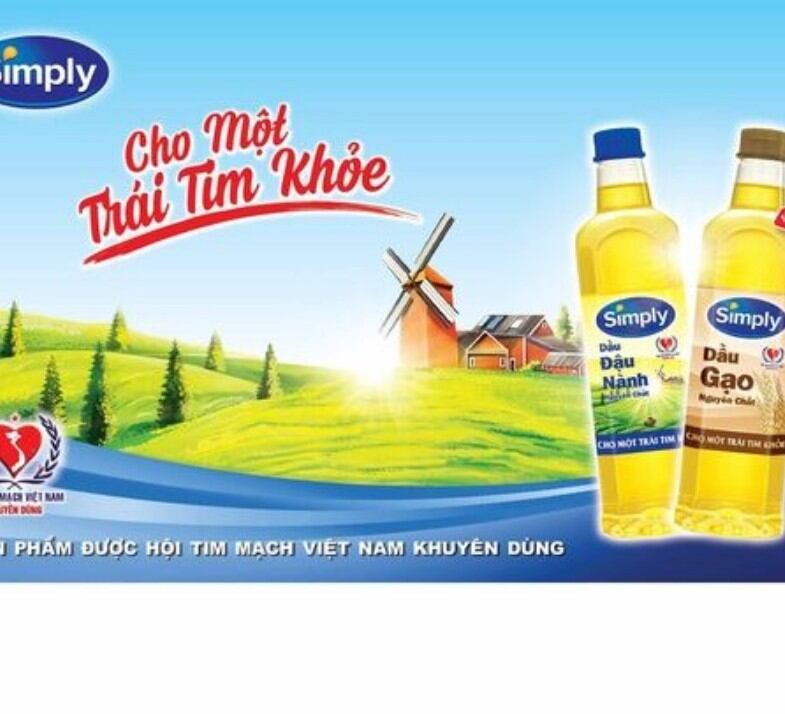 Dầu đậu nành Simply 1l