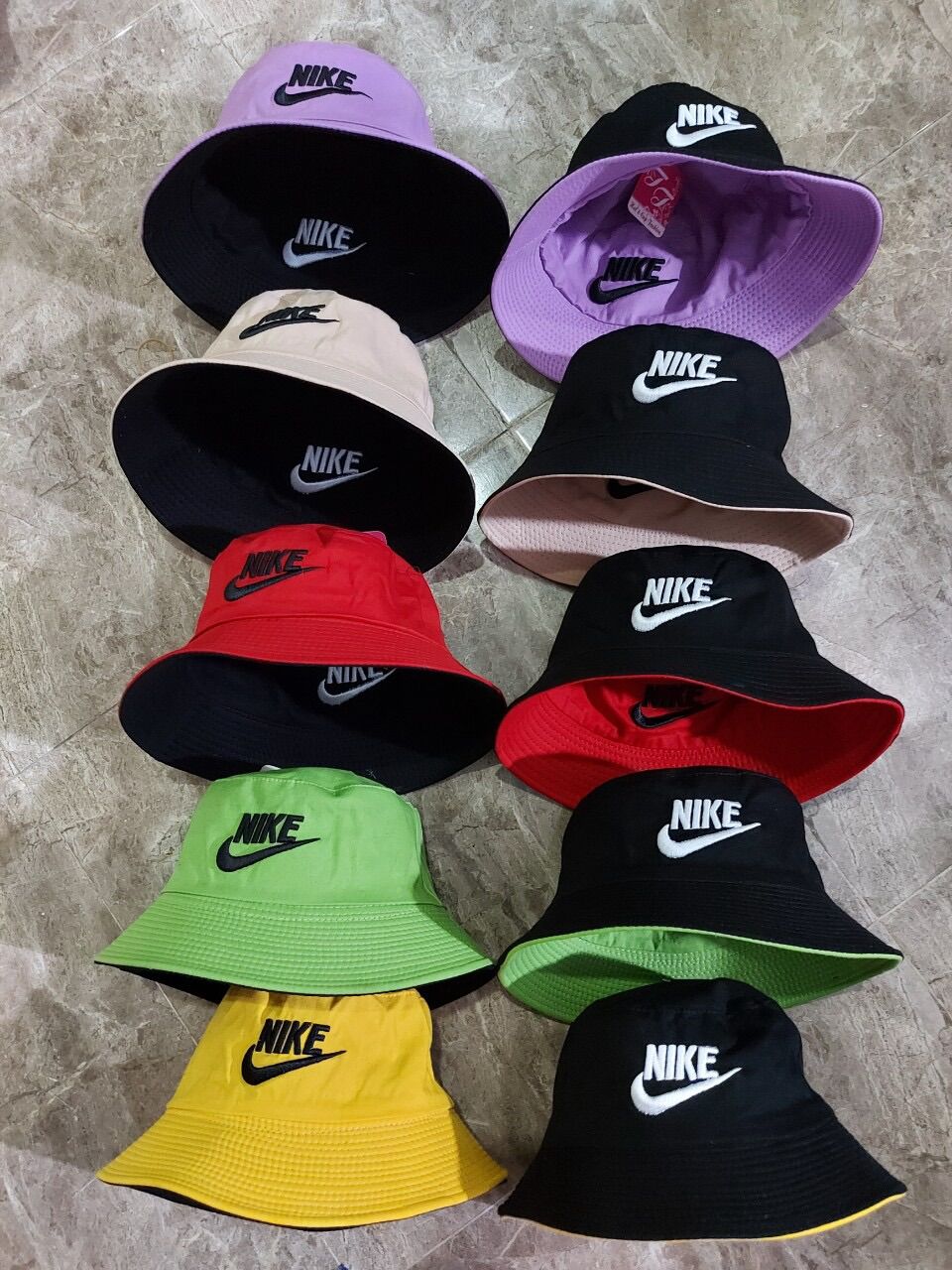 Mũ vành bucket 2 mặt nam nữ-nyyke