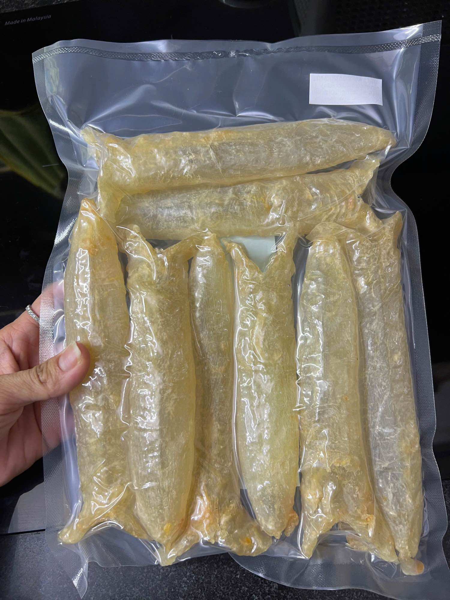 500g bong bóng cá chẽm dày