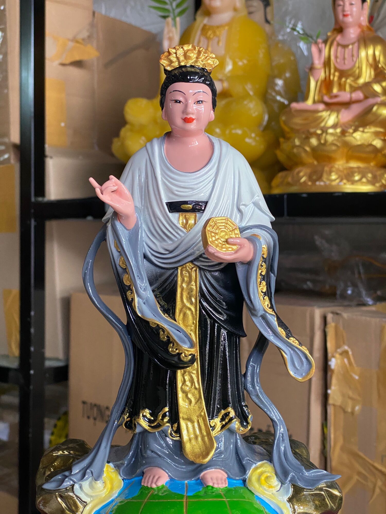 TƯỢNG ĐỊA MẪU COMPOSITE 30CM
