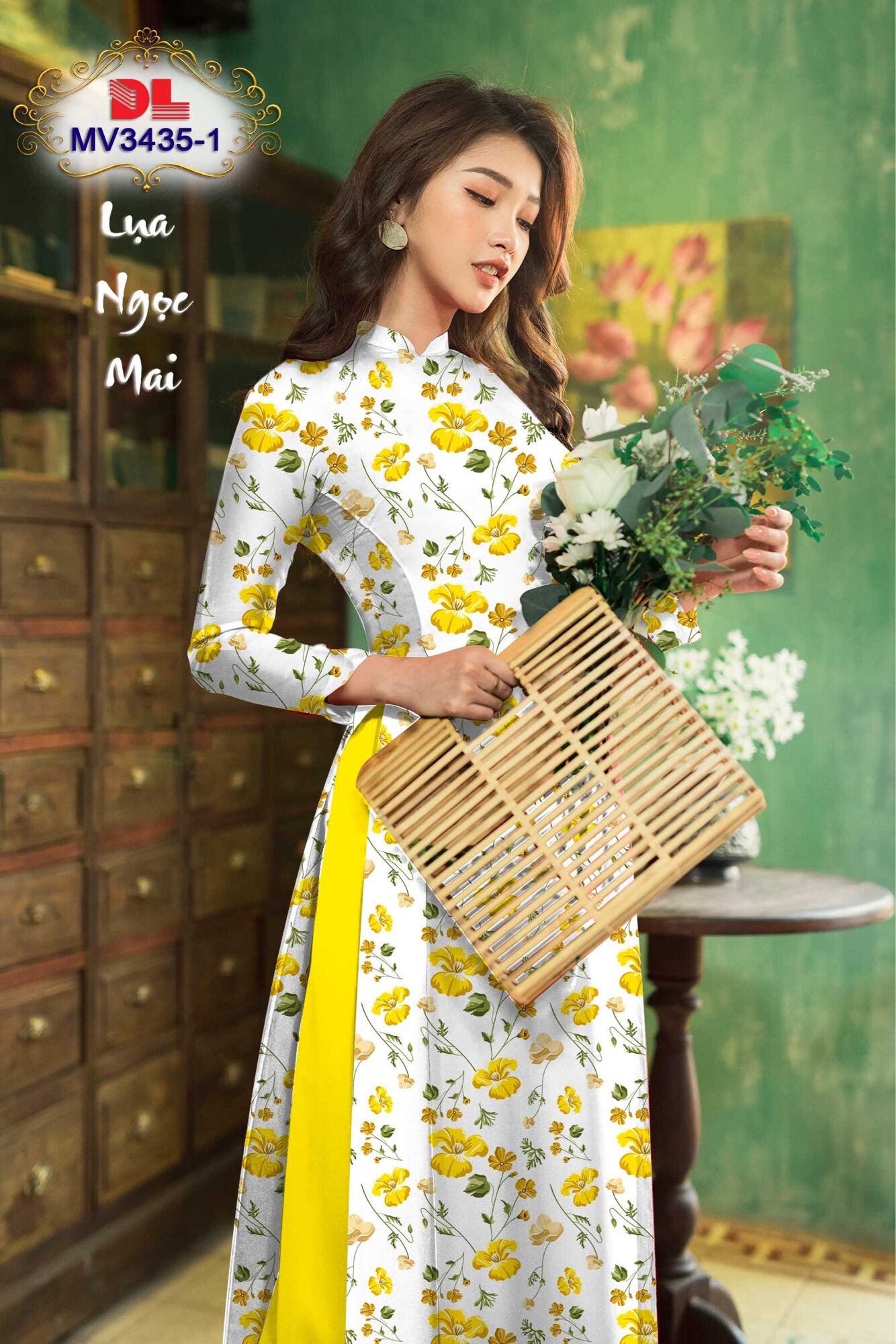 Vải áo dài trắng