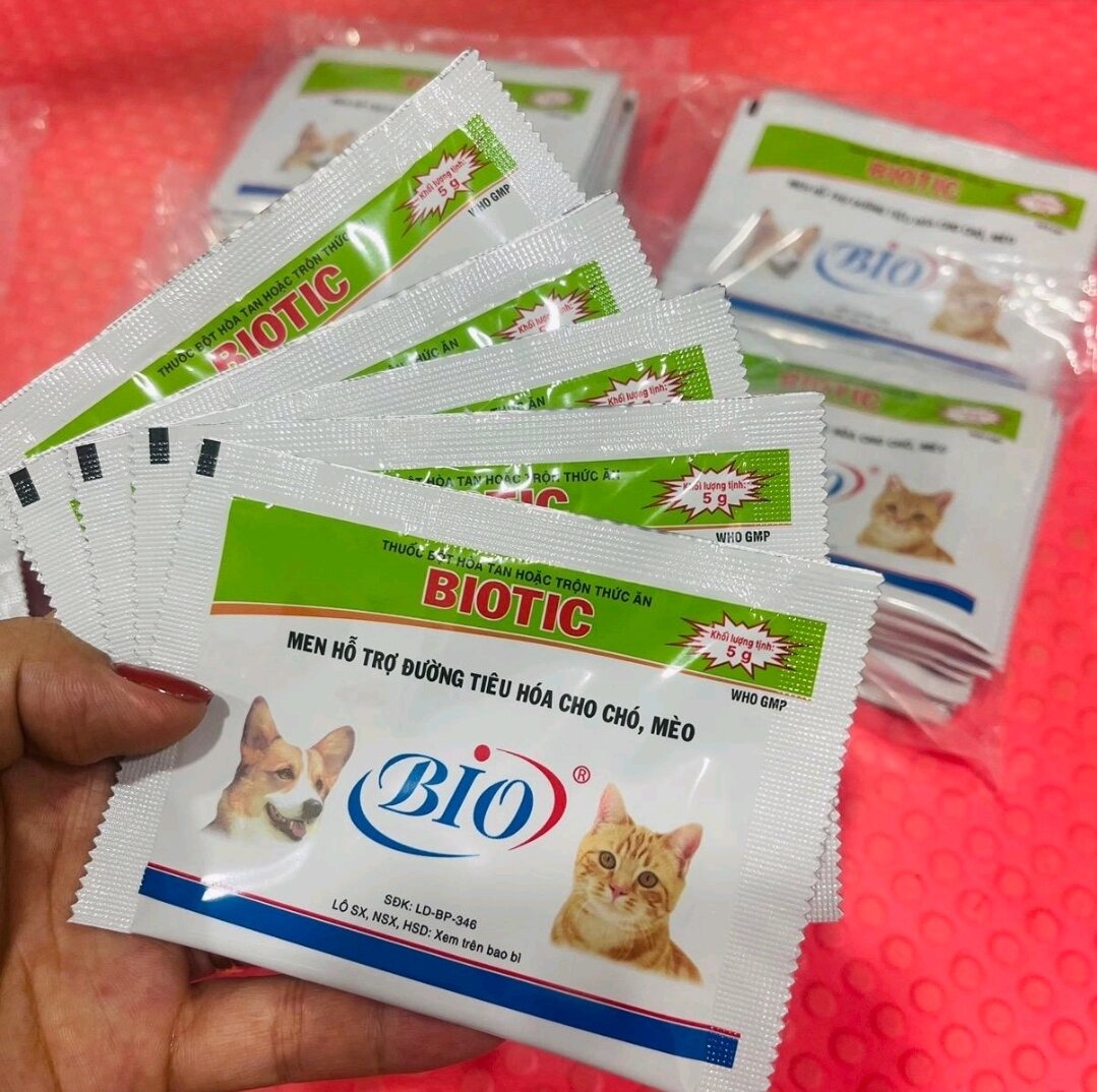 Men tiêu hoá biotic dành cho chó mèo - gói 5g