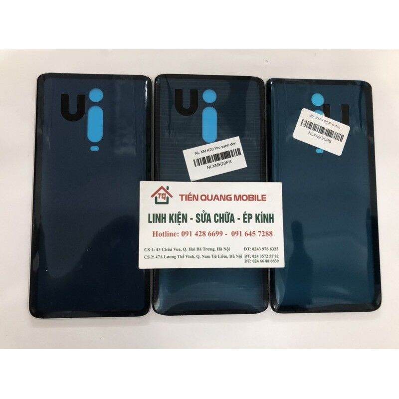 Nắp lưng Xiaomi K20 Pro (Đỏ, đen, xanh đen)