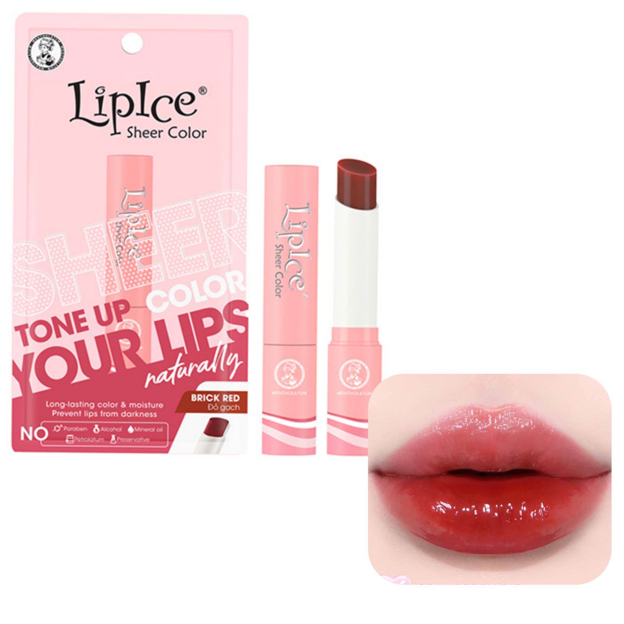 [ MẪU MỚI ] Son Dưỡng Môi Có Màu Lipice Sheer Color TONE UP Your Lips