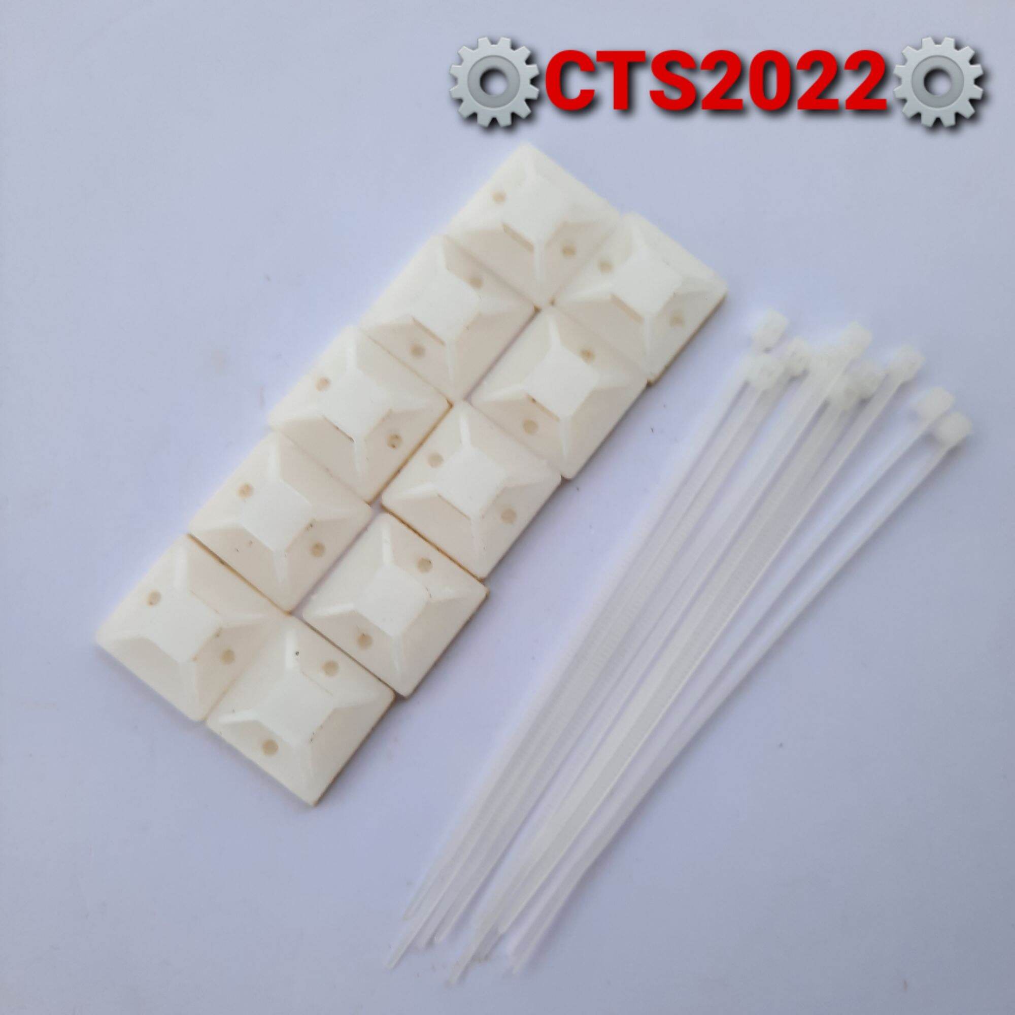 10 Đế dán cố định dây điện tiện dụng